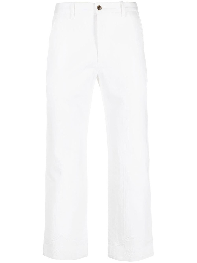 tailored straight trousers 1