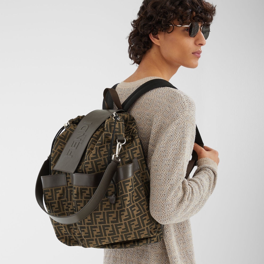 【関税込み】fendi Fendi Strike Large' backpack fendi Strike Large' Backpack | italist