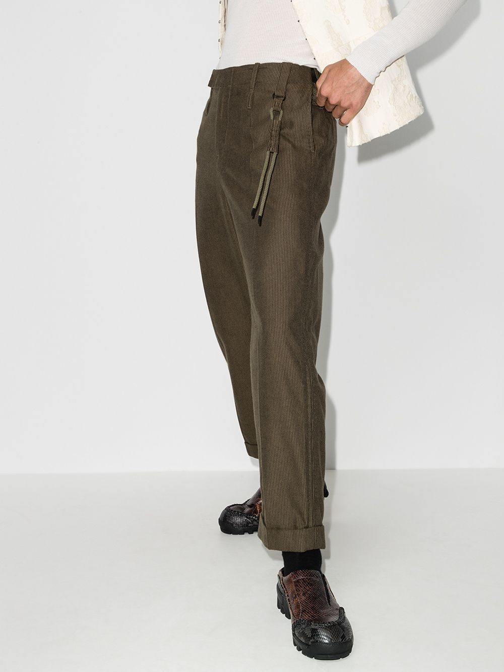 Uniform straight-leg trousers - 2