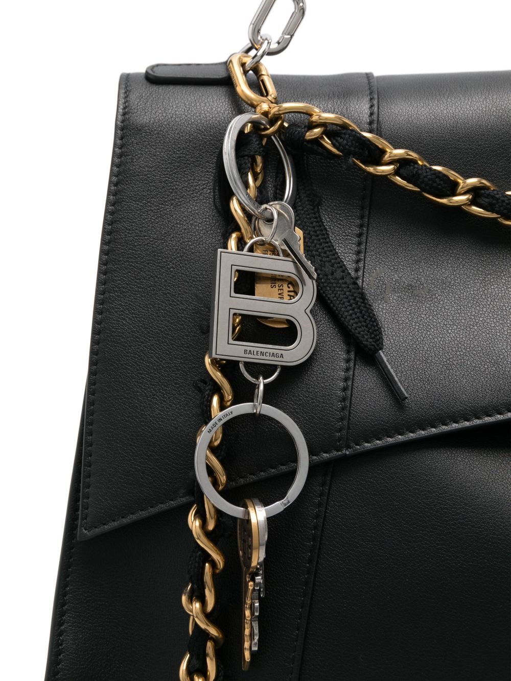 logo-plaque tote bag - 4