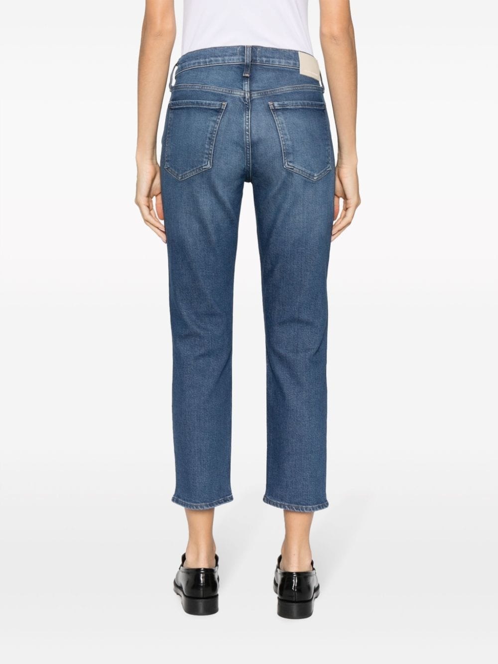slim-cut cropped-leg jeans - 4