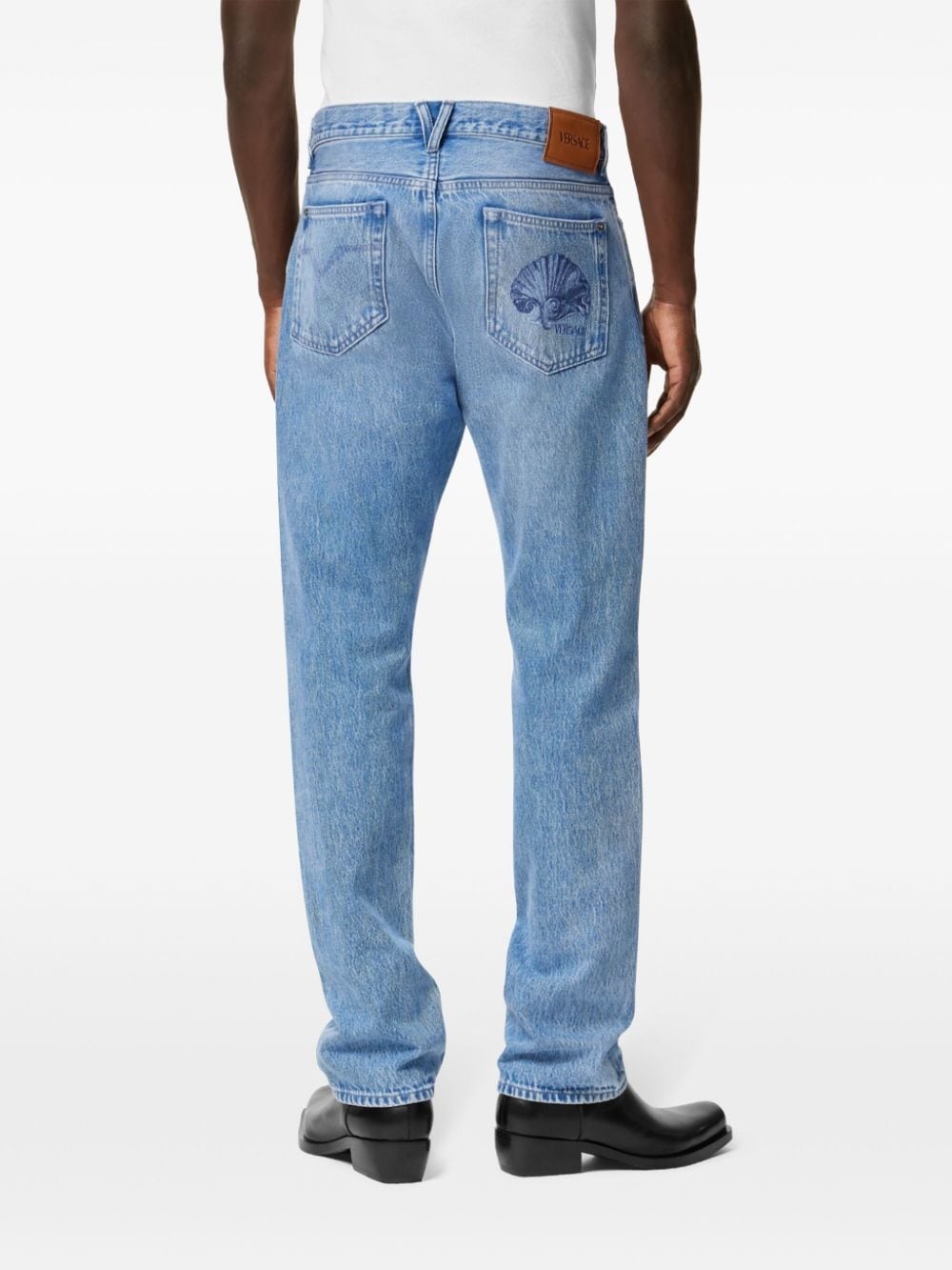 straight-leg jeans - 4
