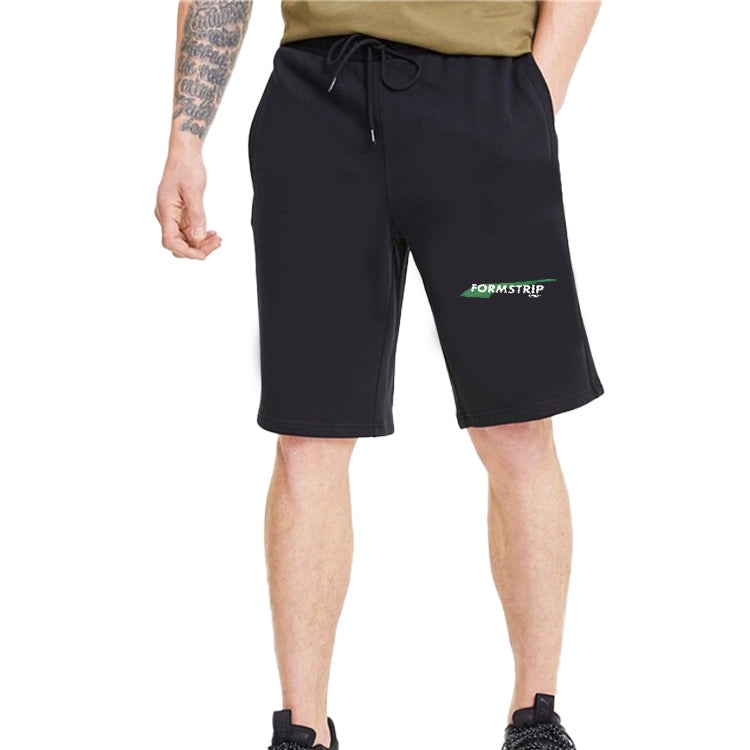 PUMA Club Shorts 'Black White Green' 597479-01 - 3