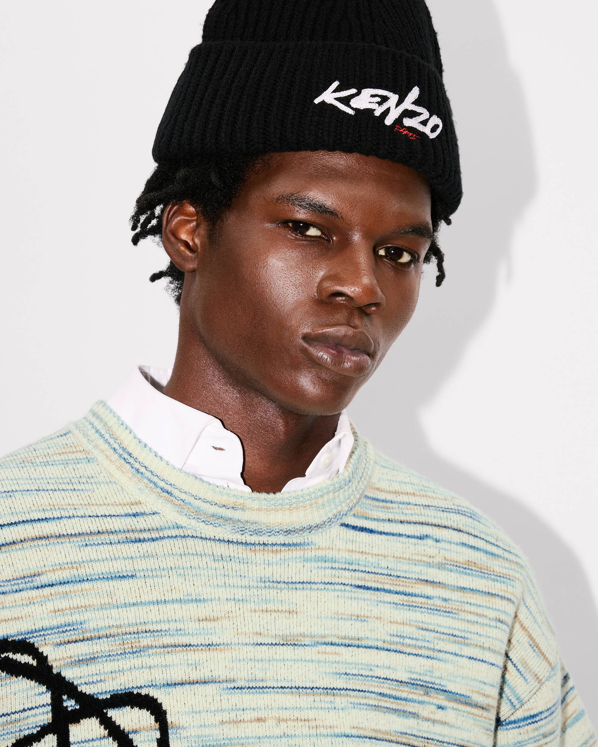 'Kenzo x Futura 2000' reversible jumper in wool - 8