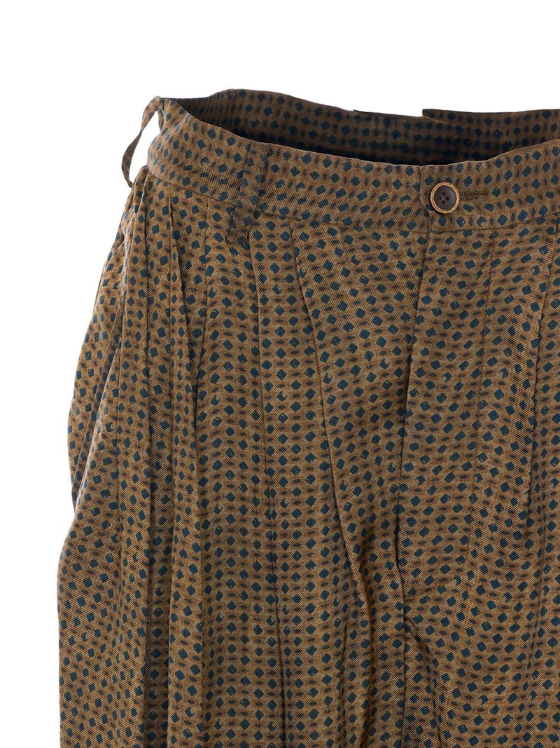 geometric-pattern Priya trousers 4