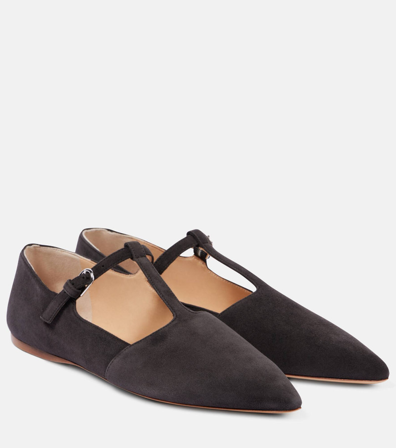 Lola suede ballet flats - 1