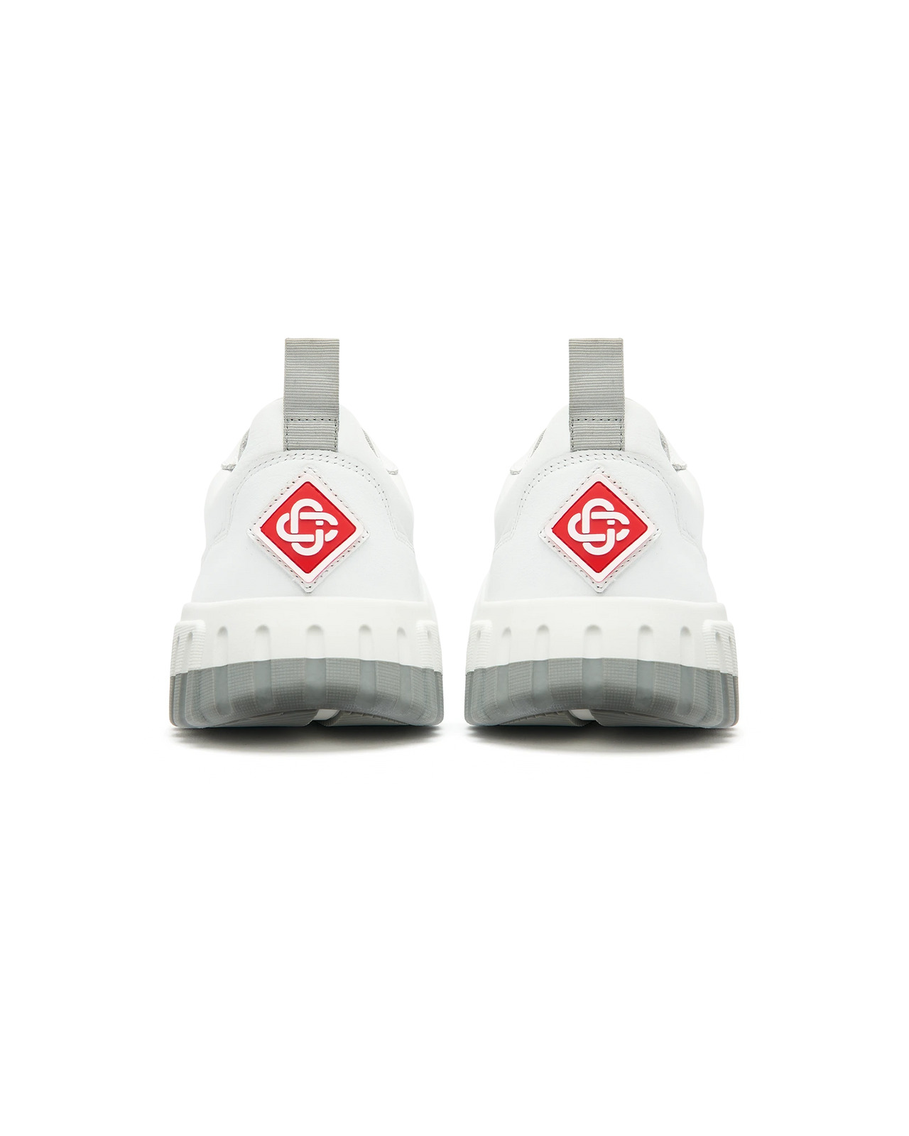 Mens Court White & Grey Sneaker | Casablanca Paris - 9