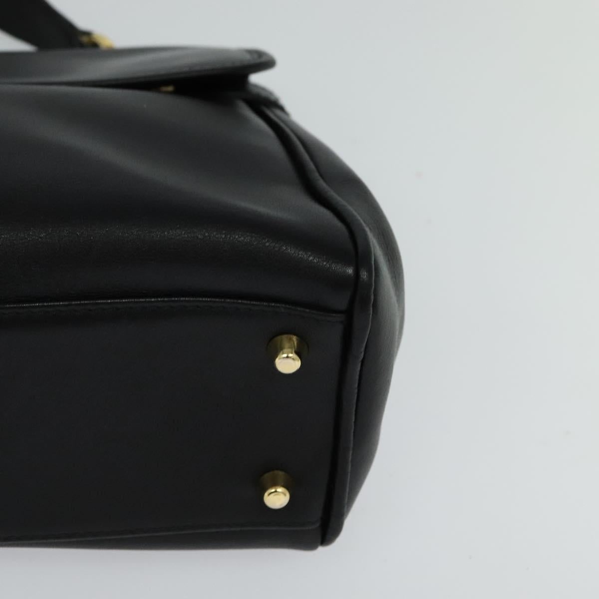 Burberry Hand Bag Leather Black - 14