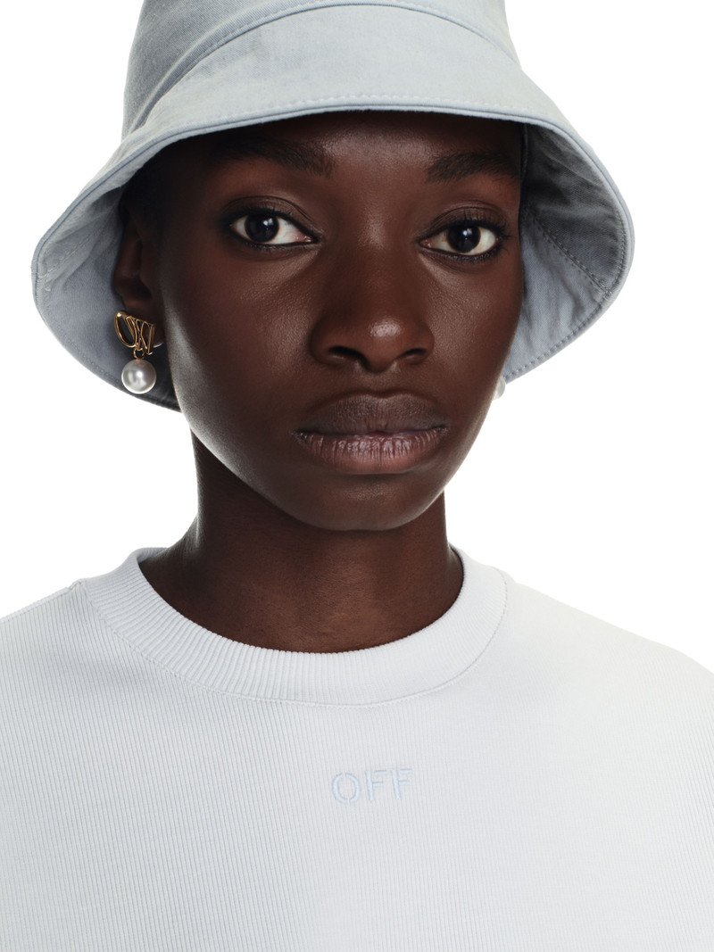 Off Stamp Cropped Tee 5