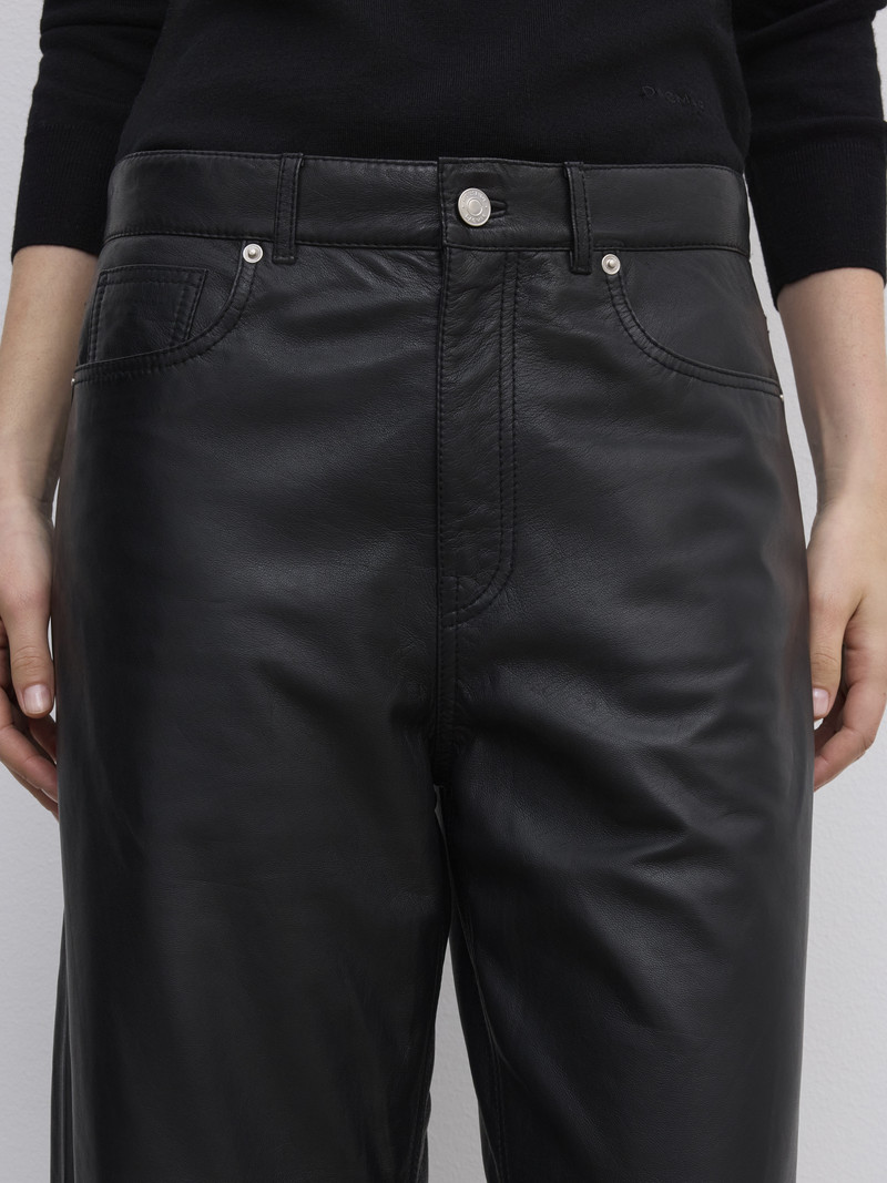 House of Dagmar Baggy Leather 5 Pkt outlook