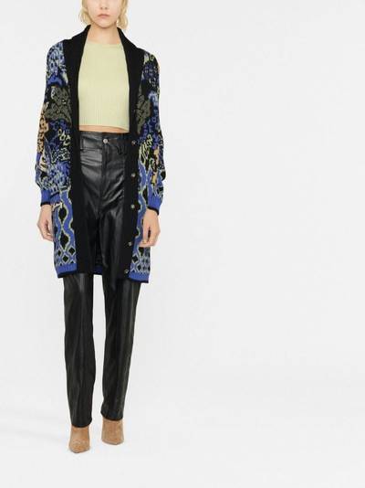 Etro pattern-embroidered cardigan outlook
