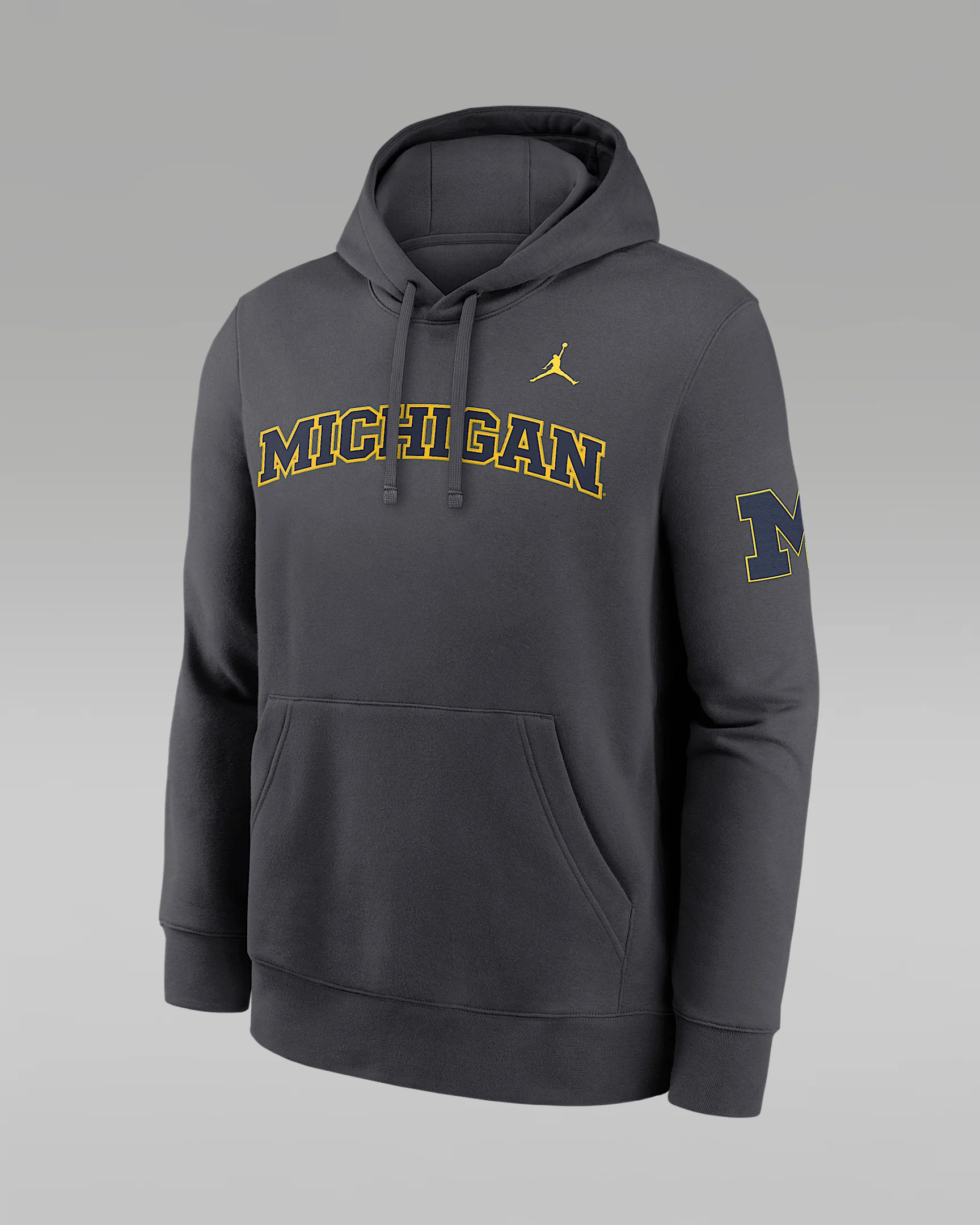 Michigan Sideline Club Men's Nike Jordan Brand Pullover Hoodie - 1