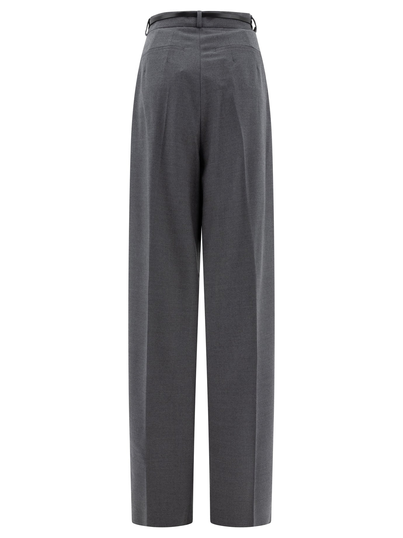 Max Mara Sportmax - Max Mara Sportmax Oversized Stretch Wool Trousers - 2