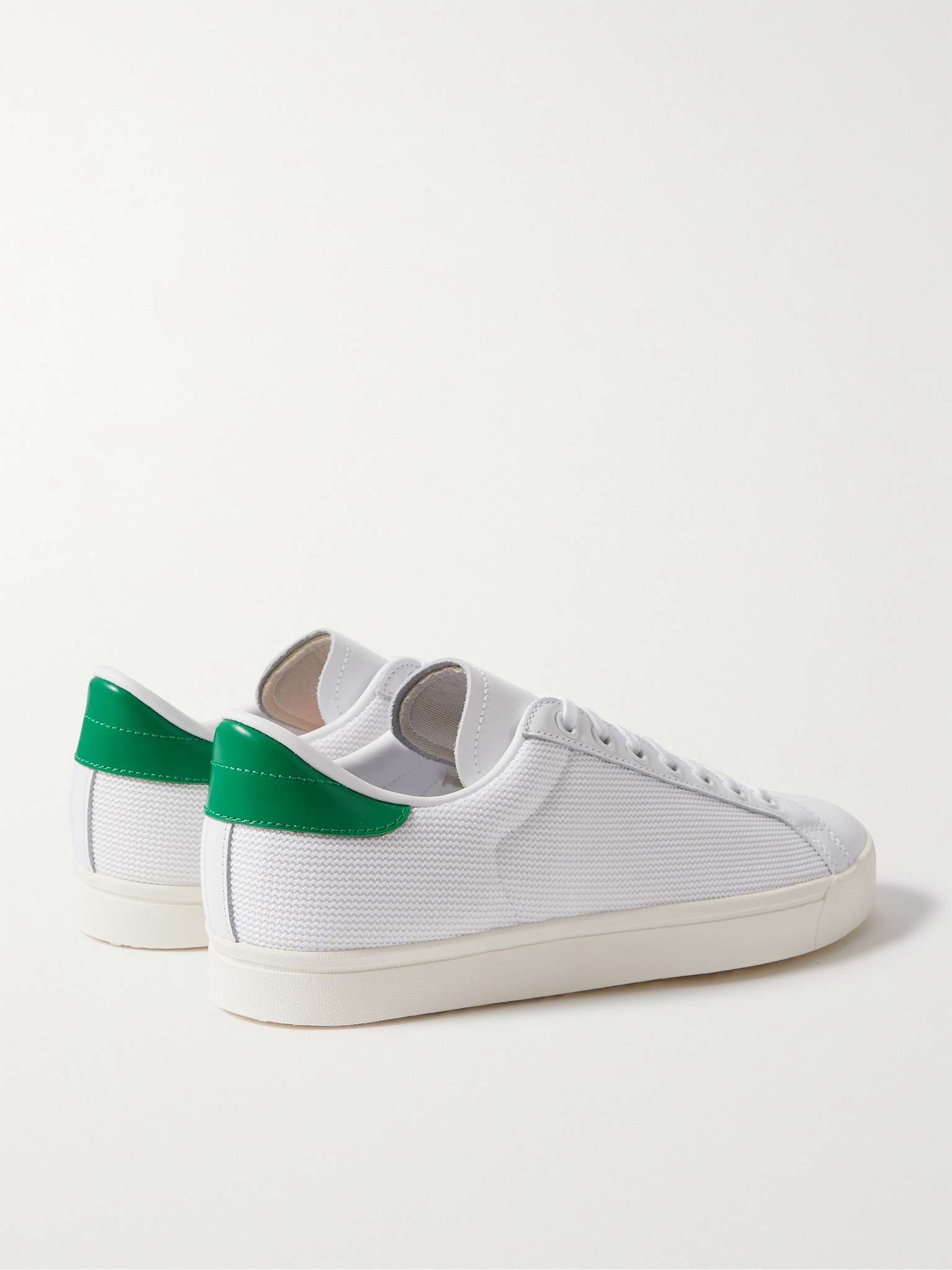 Rod Laver Vintage Mesh and Leather Sneakers - 5