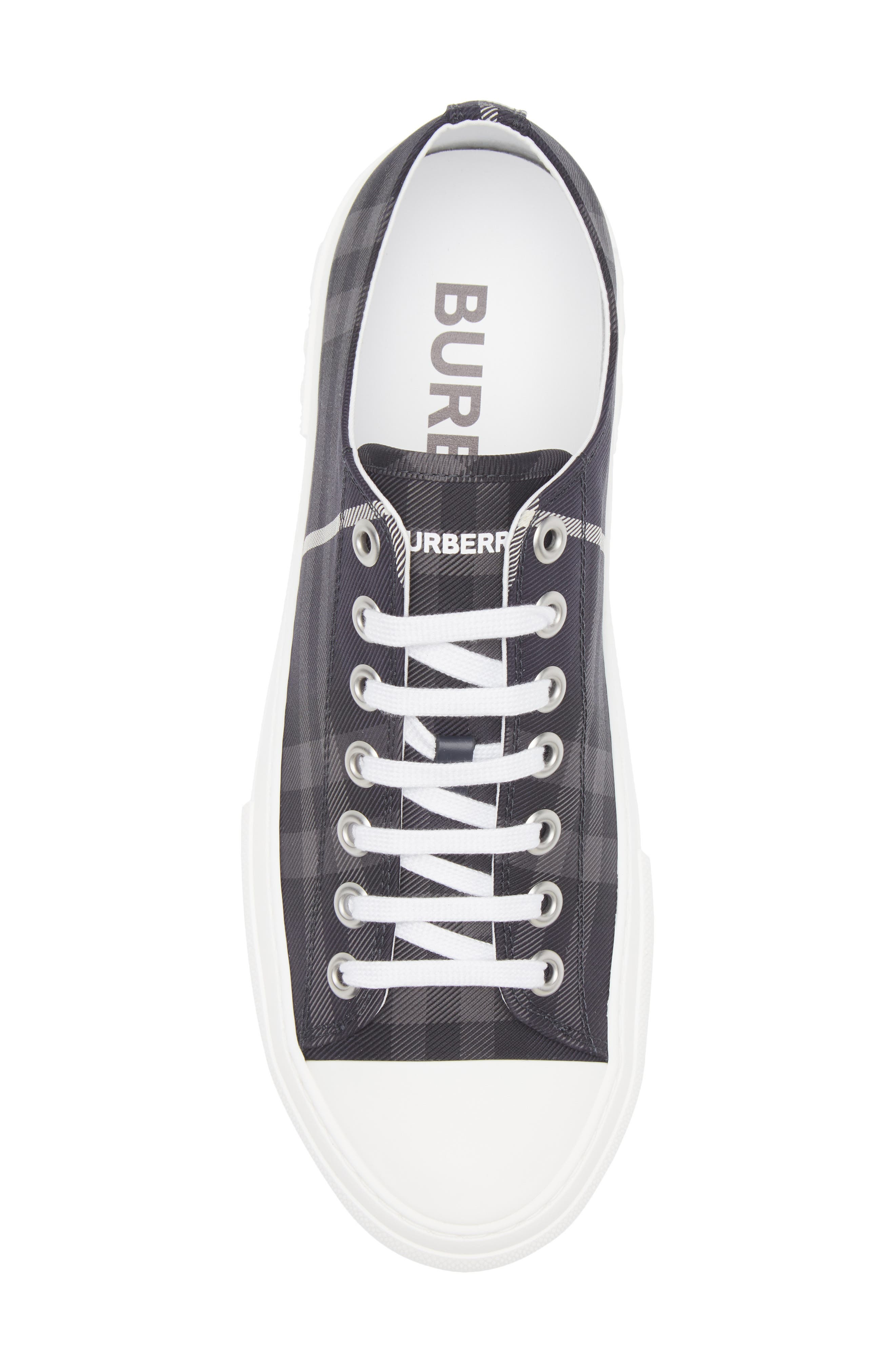 burberry Jack Check Sneaker in Storm Ip Check at Nordstrom - 5