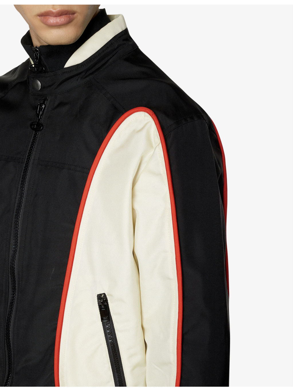 J-Blink contrast-panelled regular-fit woven jacket - 5