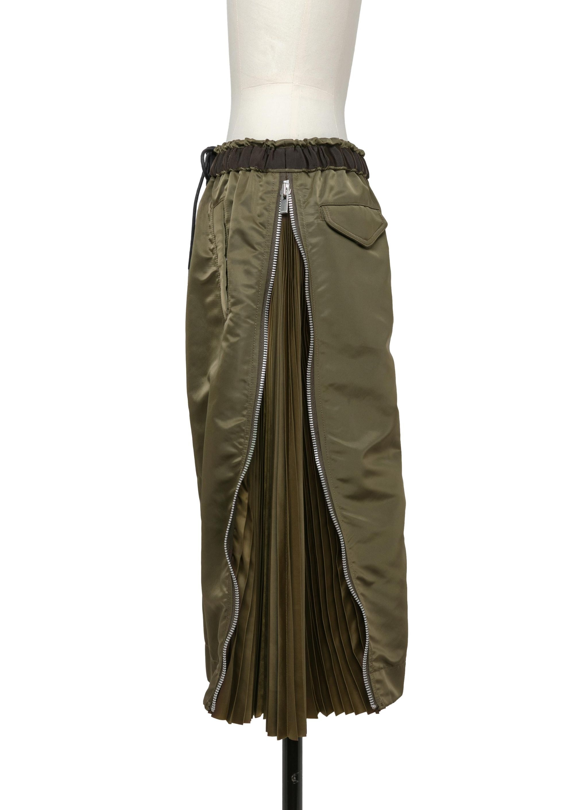 Nylon Twill Skirt - 4
