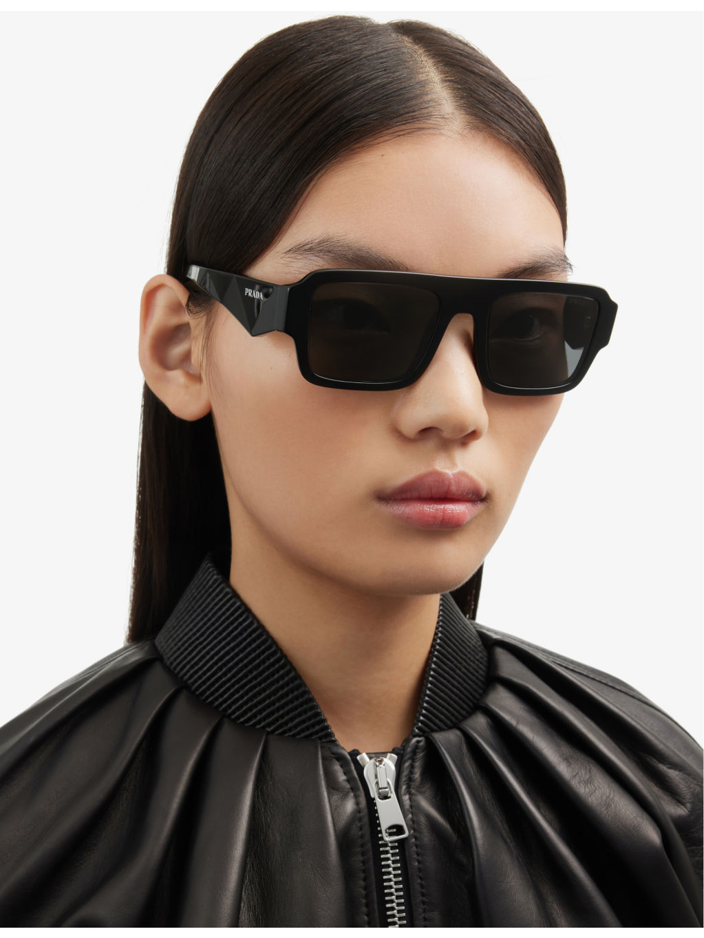 PR A05S rectangle-frame acetate sunglasses - 2
