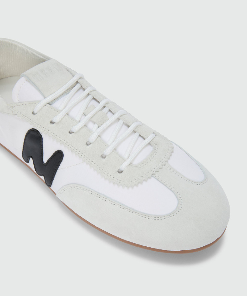 Off-white Super Flat suede sneakers 4