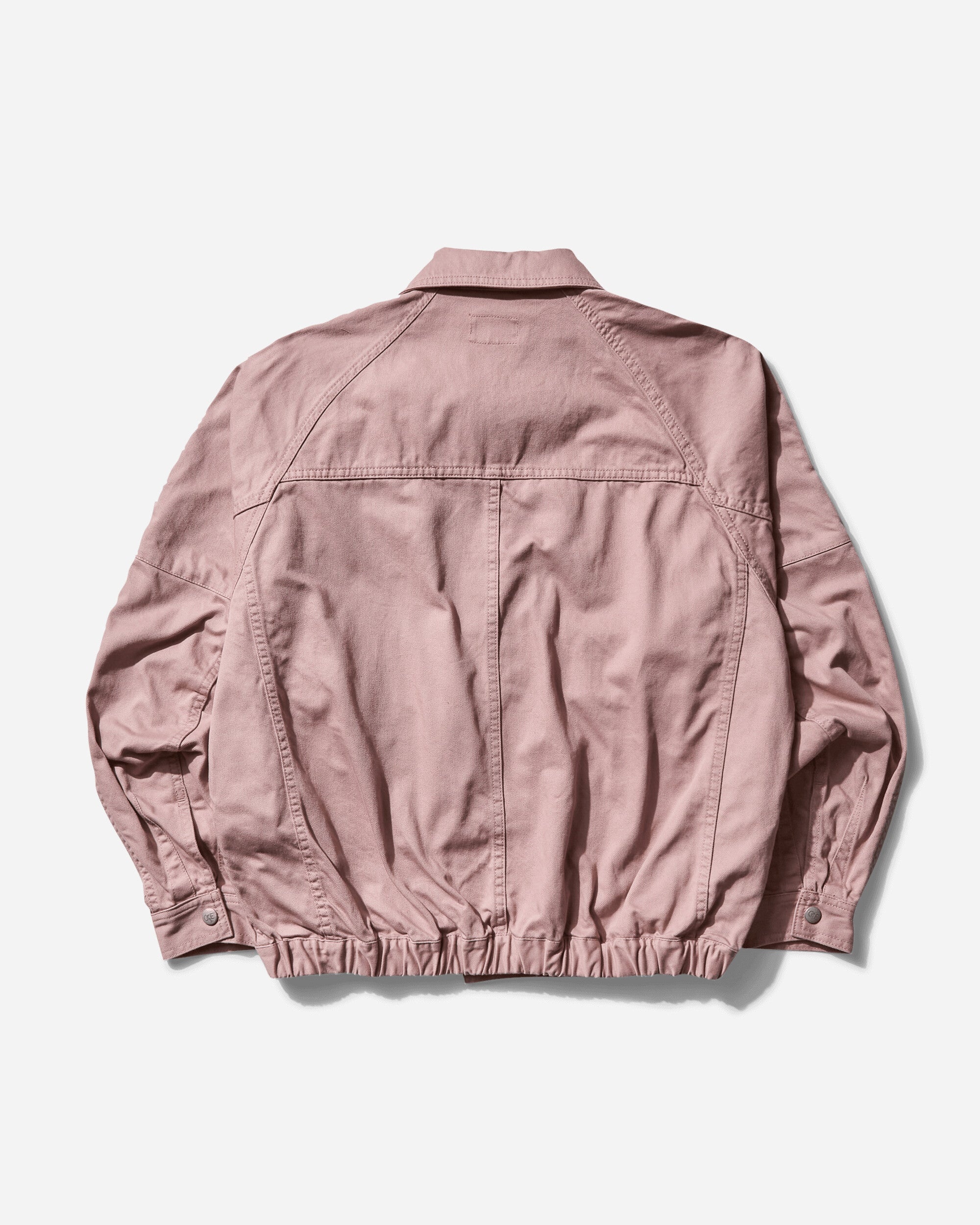 Men's Cutting Button Up Jacket Pink - 2