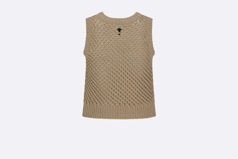 Dior Sleeveless Short Sweater outlook