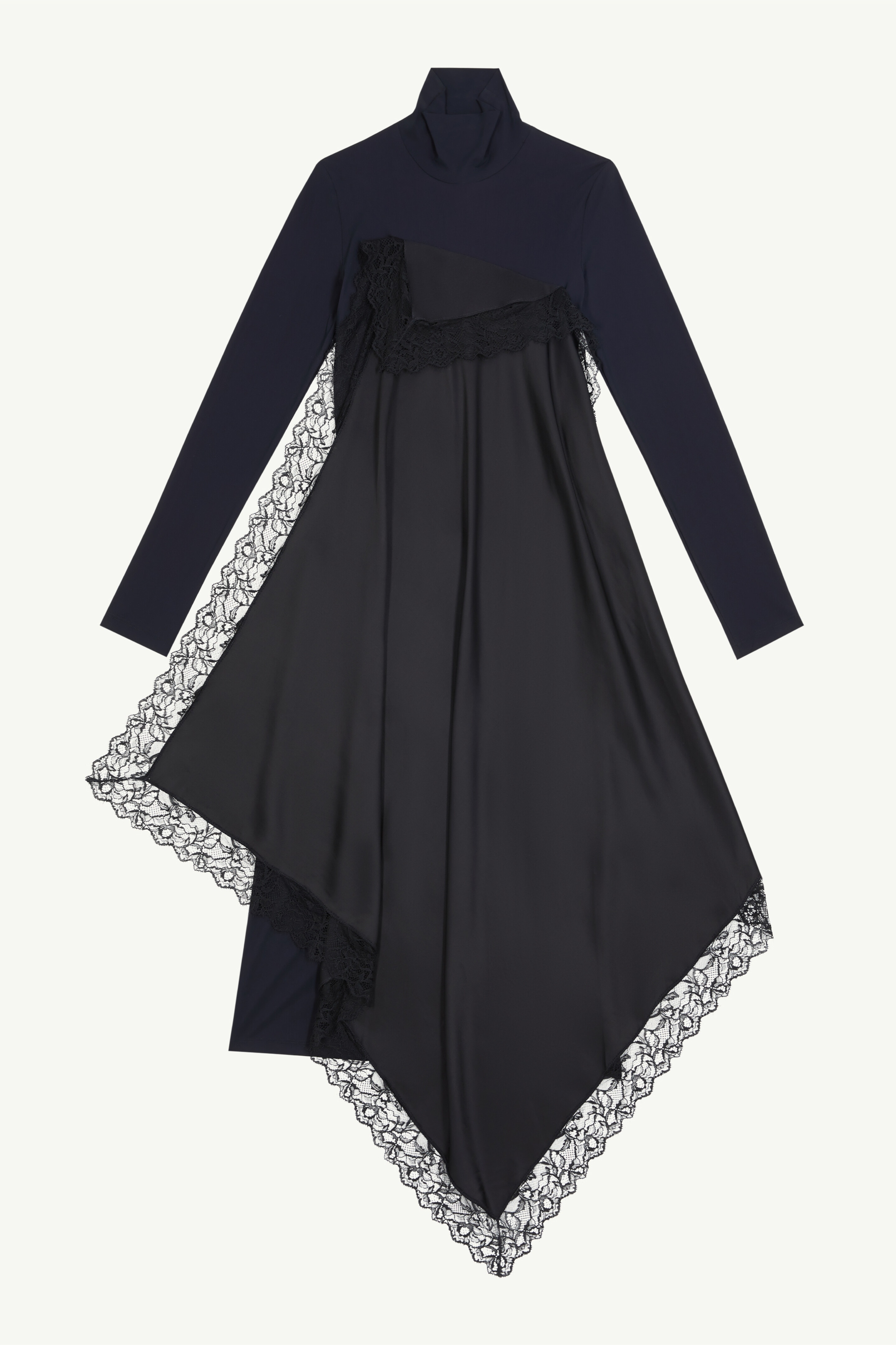 Long spliced dress - 1