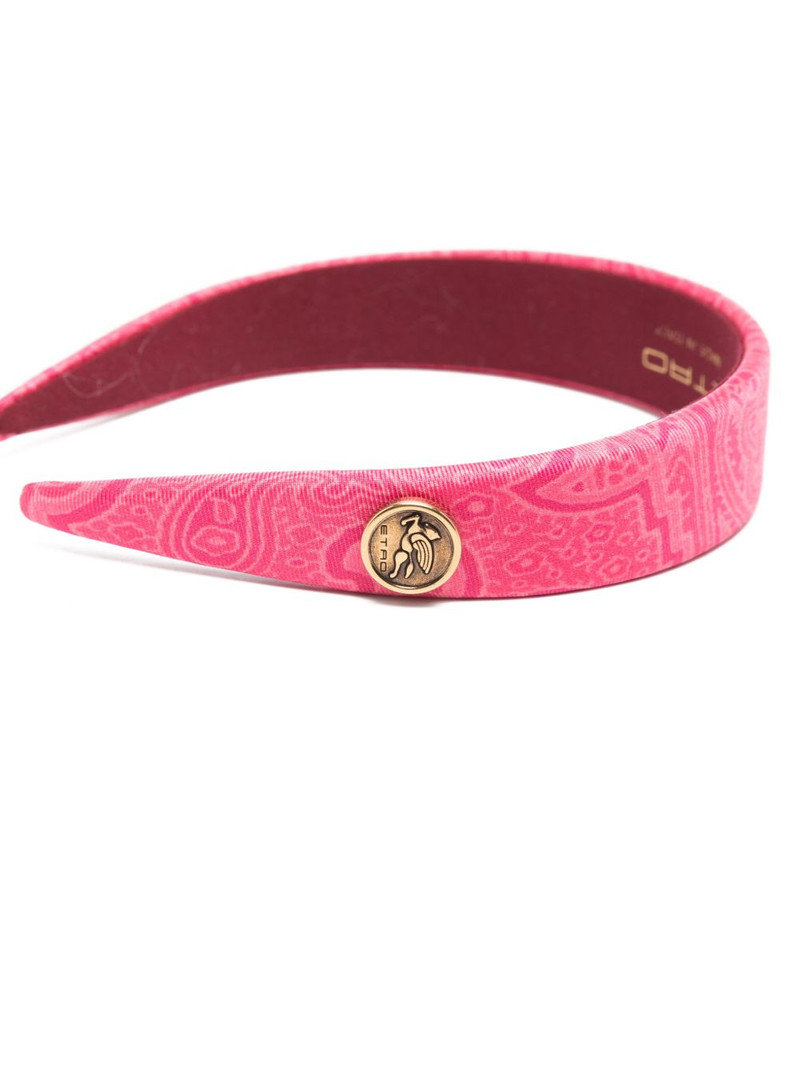 Etro paisley button hair accessory outlook
