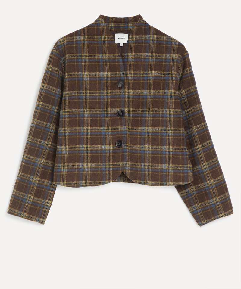 Owen Brown Plaid Jacket 1