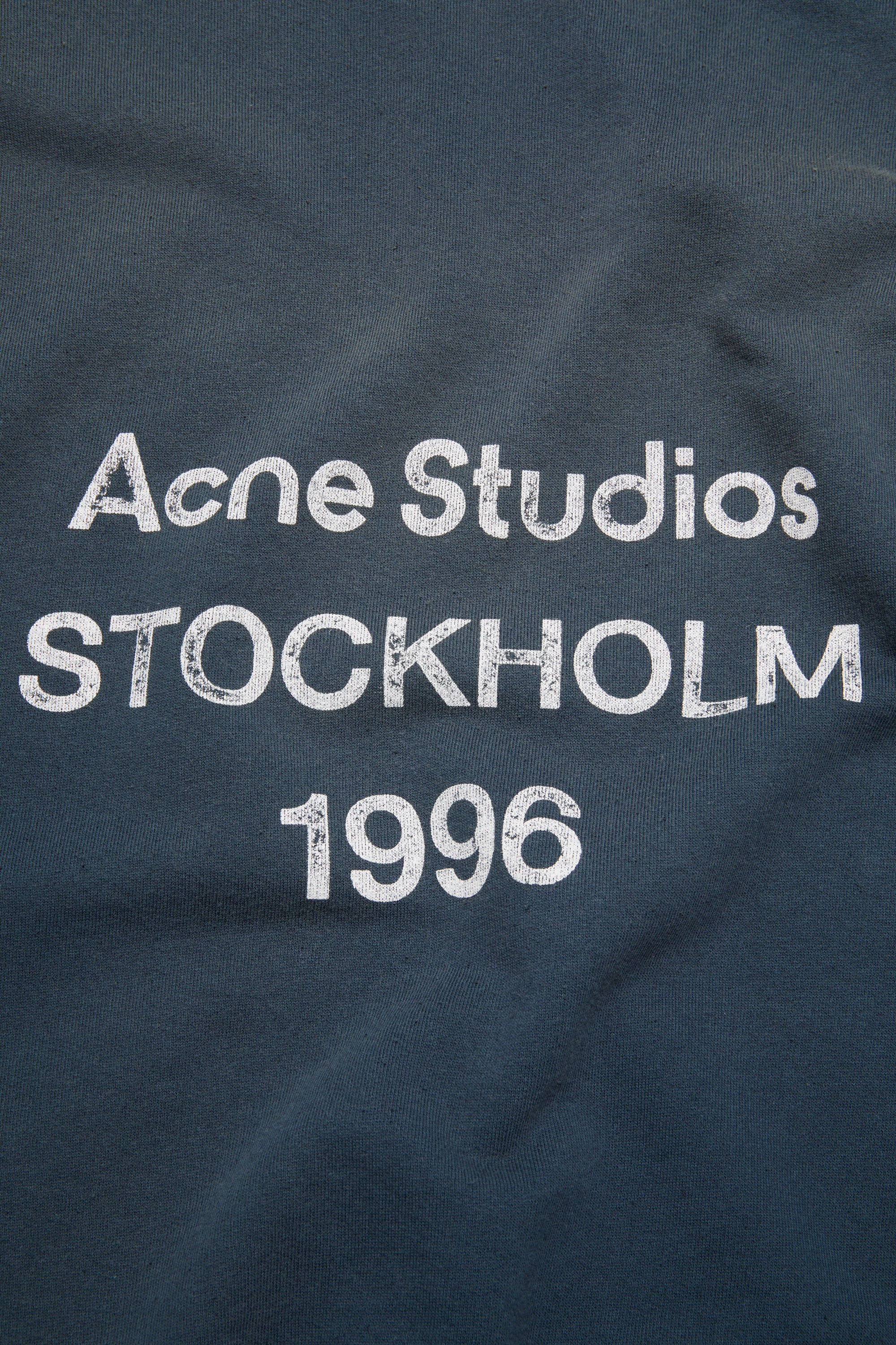 Logo hooded sweater - Deep blue - 6