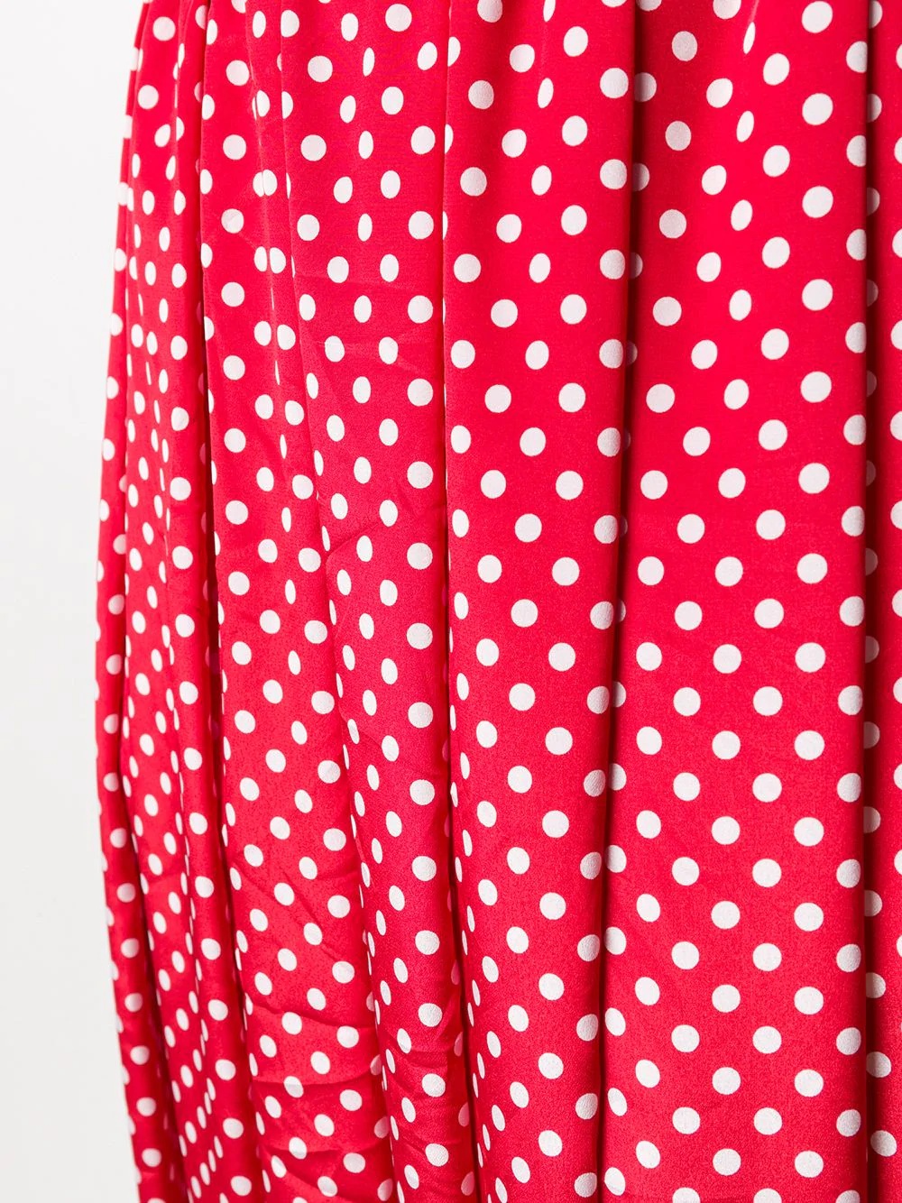 polka dot pleated skirt - 5