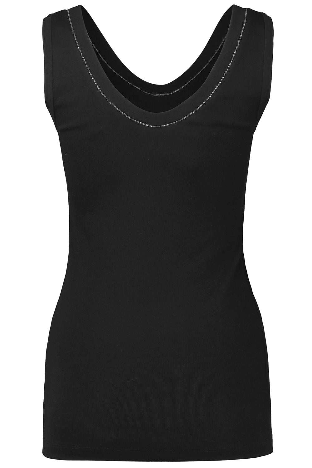 Monili Trim Tank - Black - 2