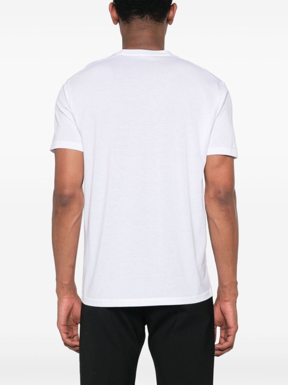 logo-embroidered T-shirt - 4