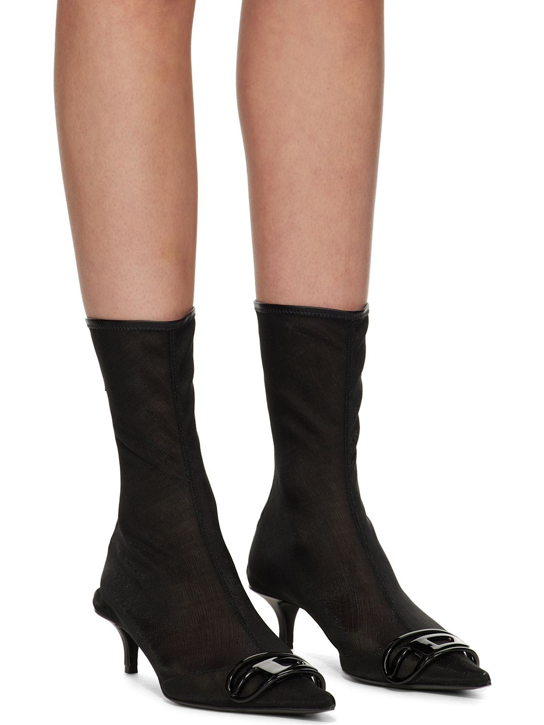 Black D-Venus Kittie Bt Boots - 4