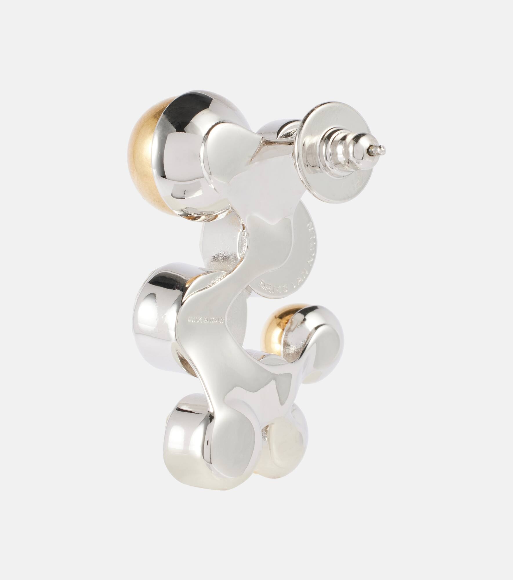 Crystal-embellished stud earrings - 5