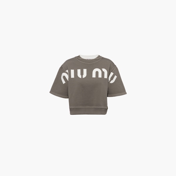 Printed cotton sweatshirt - 3