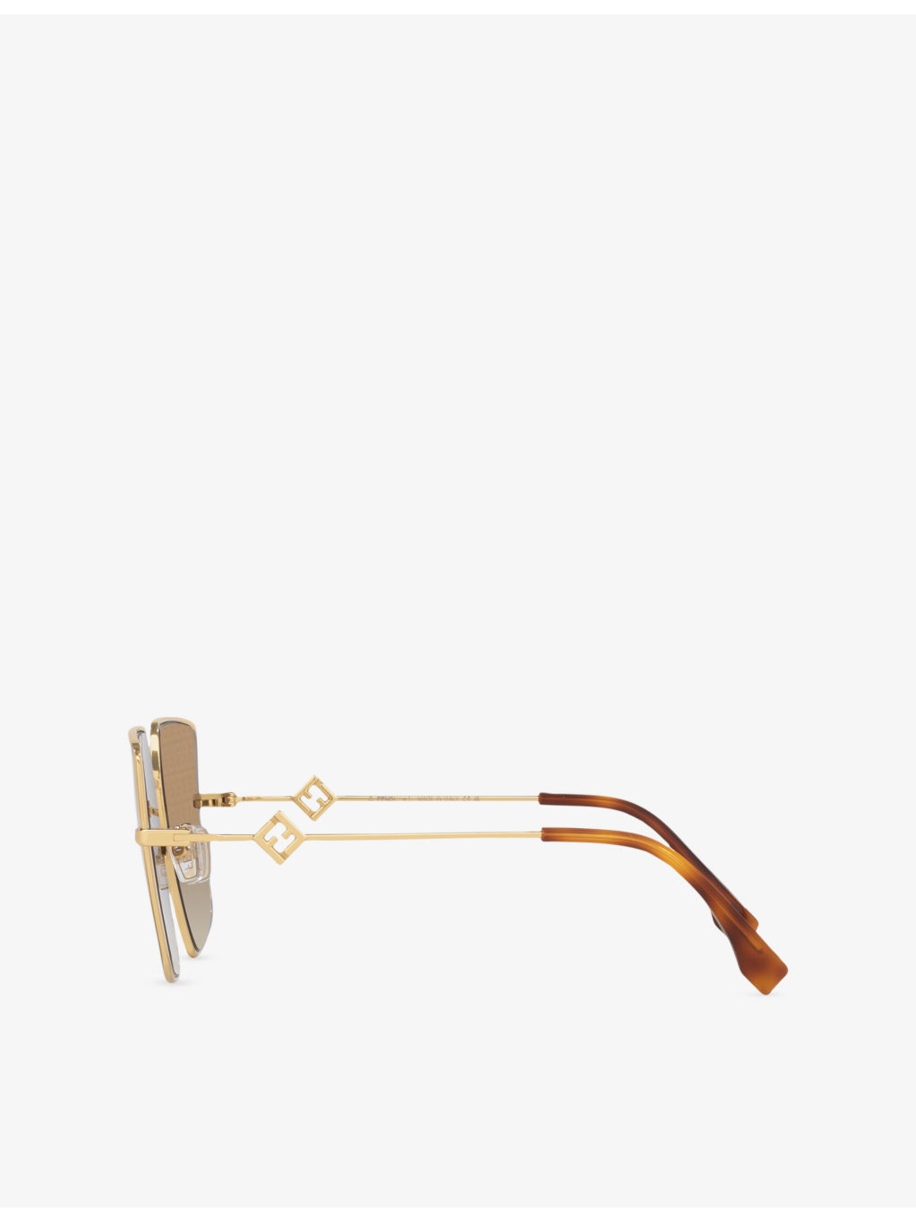 FE40148U Irregular-Frame Metal Sunglasses - 2