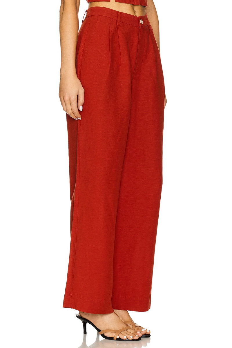 Air Linen Pleated Trouser 2