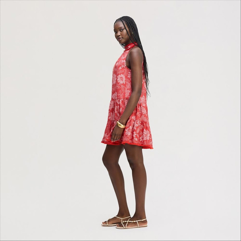 Sleeveless Tier Mini Dress 4