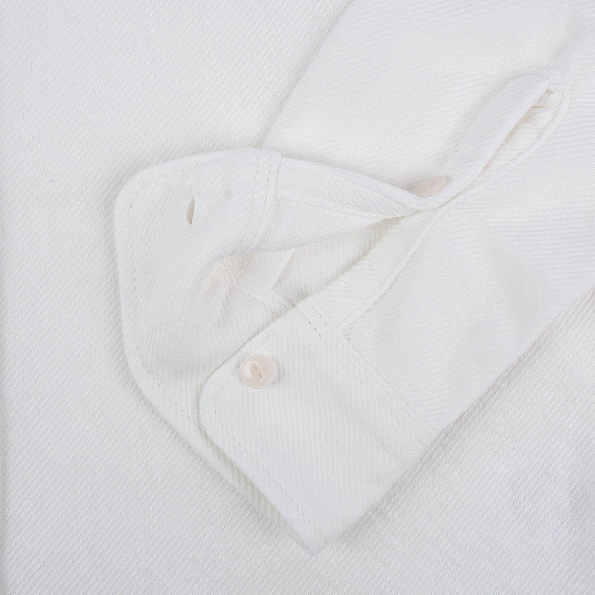 IHSH-279-WHT 7oz Soft Flannel Work Shirt - White - 12