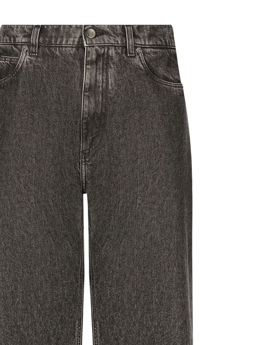 high-rise straight-leg jeans - 2
