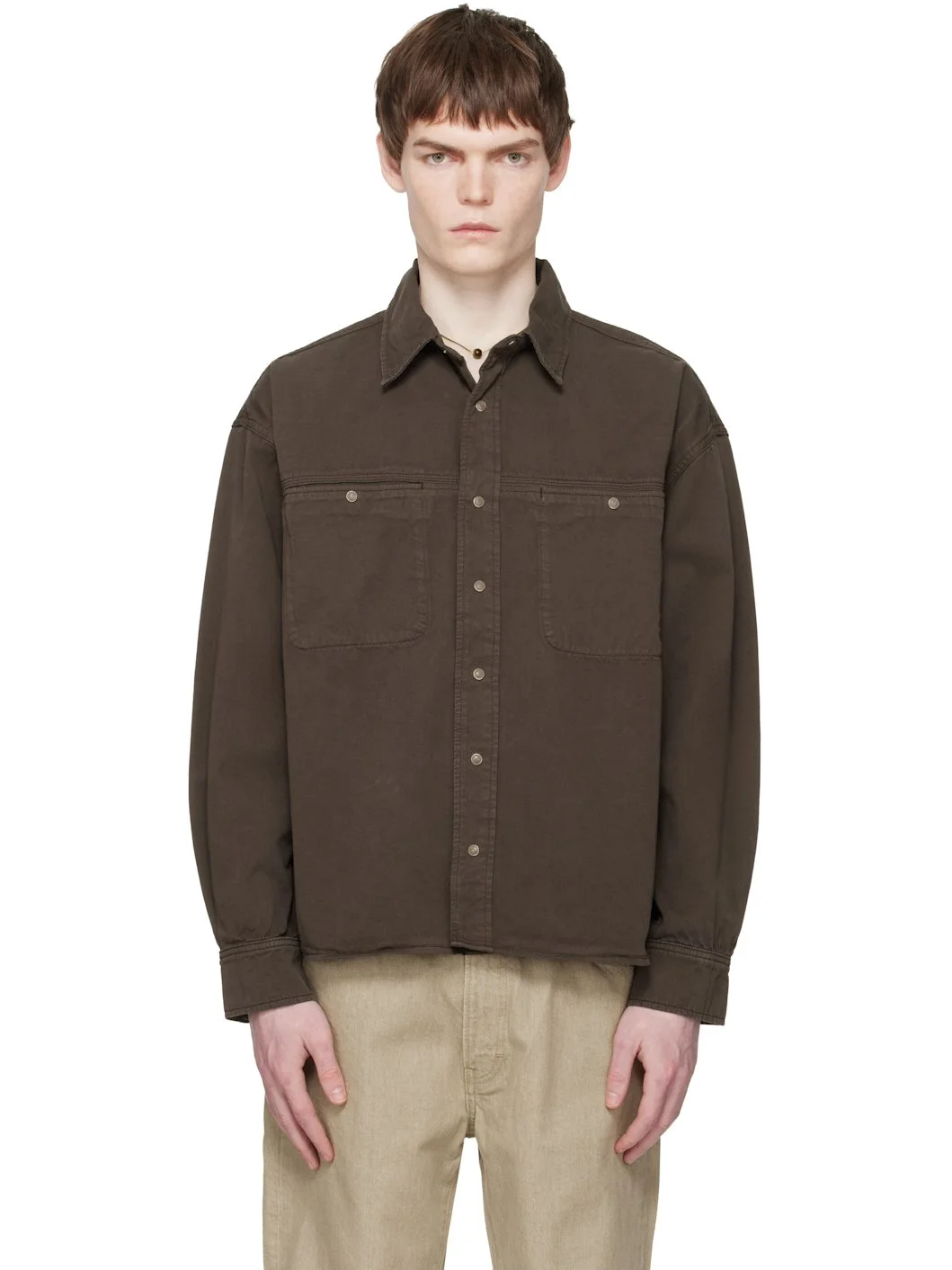 Brown André Shirt - 1