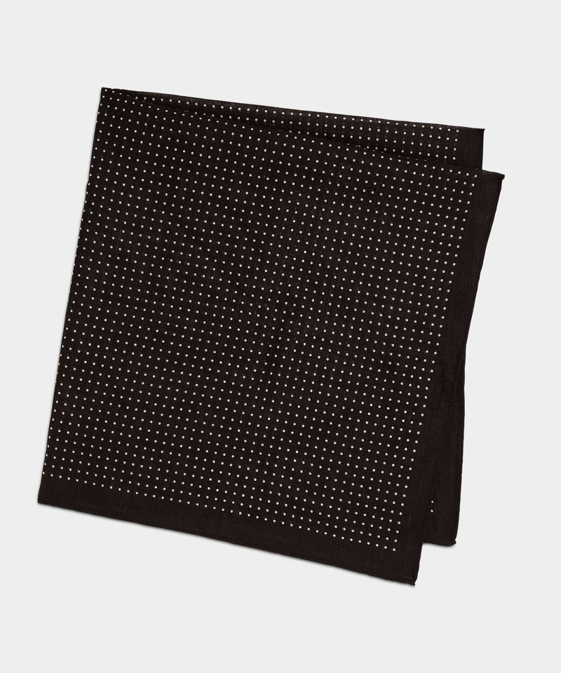 TODD SNYDER Italian Dot Neckerchief outlook