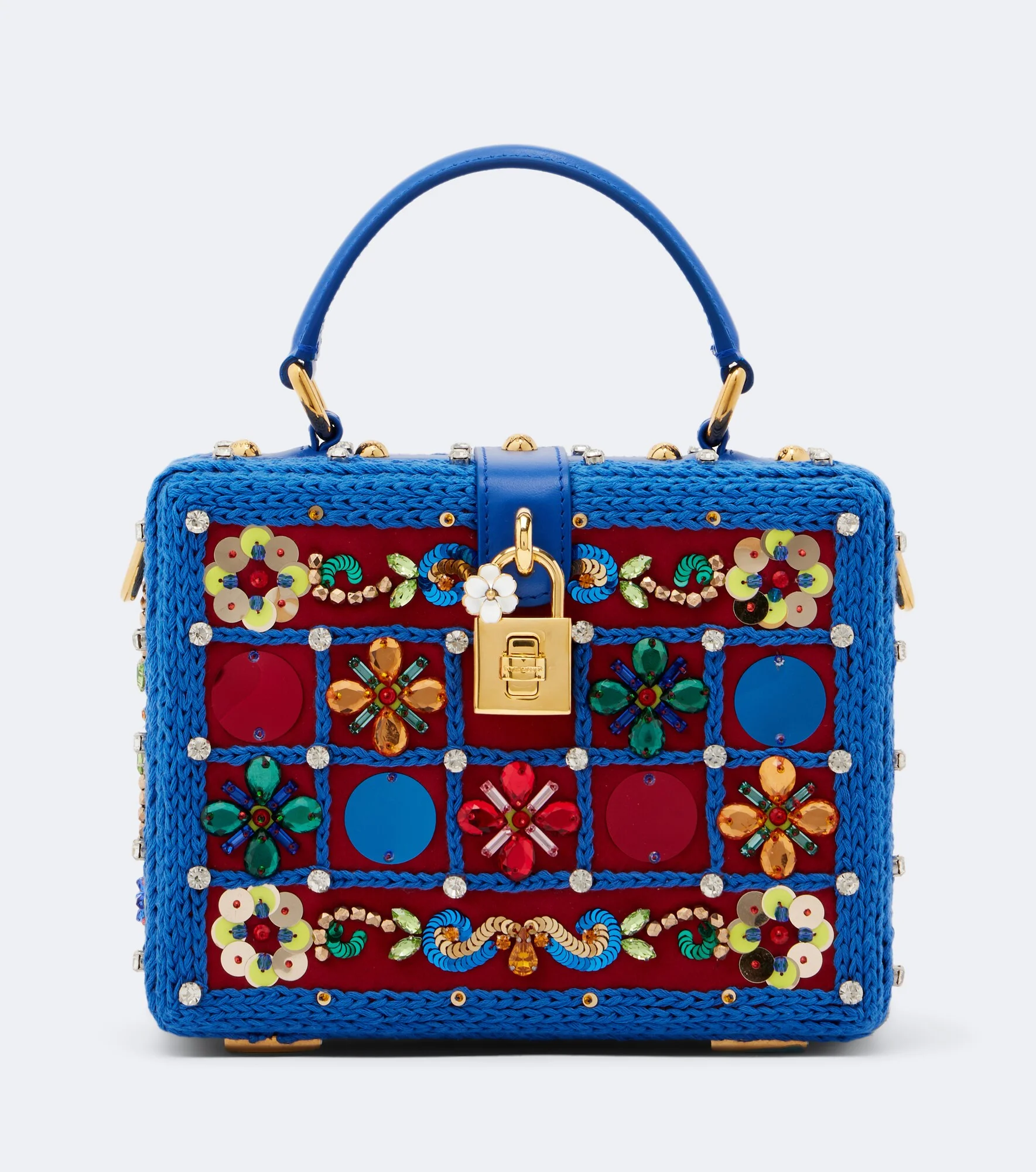 Dolce Box beaded box bag - 1