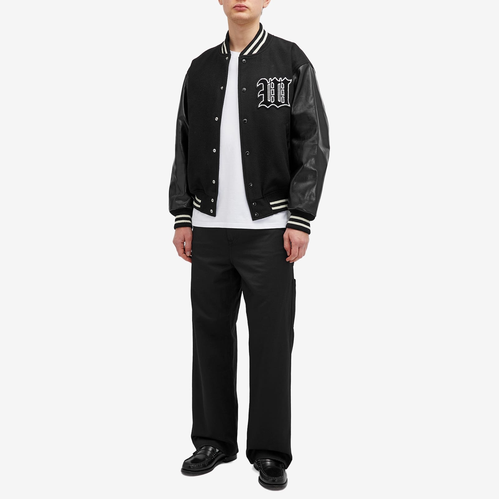 WACKO MARIA Wacko Maria Type-2 Leather Varsity Jacket