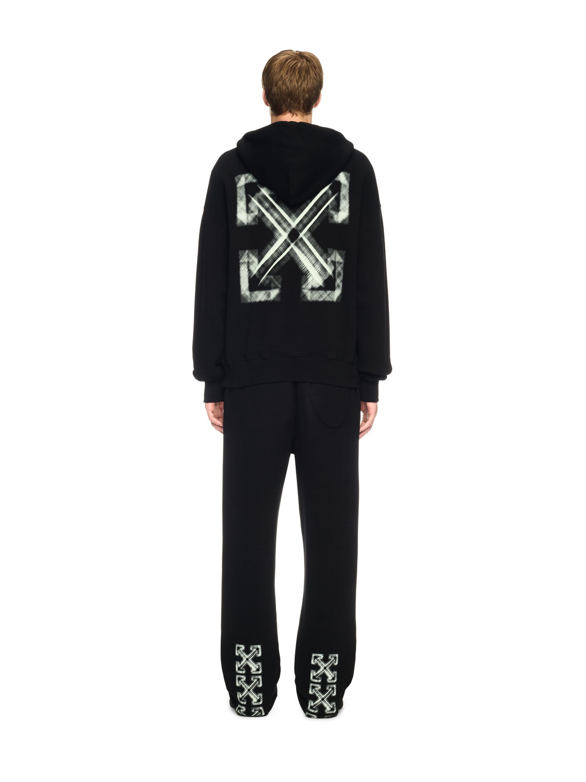 Black Vibe Arrow Hoodie - 4