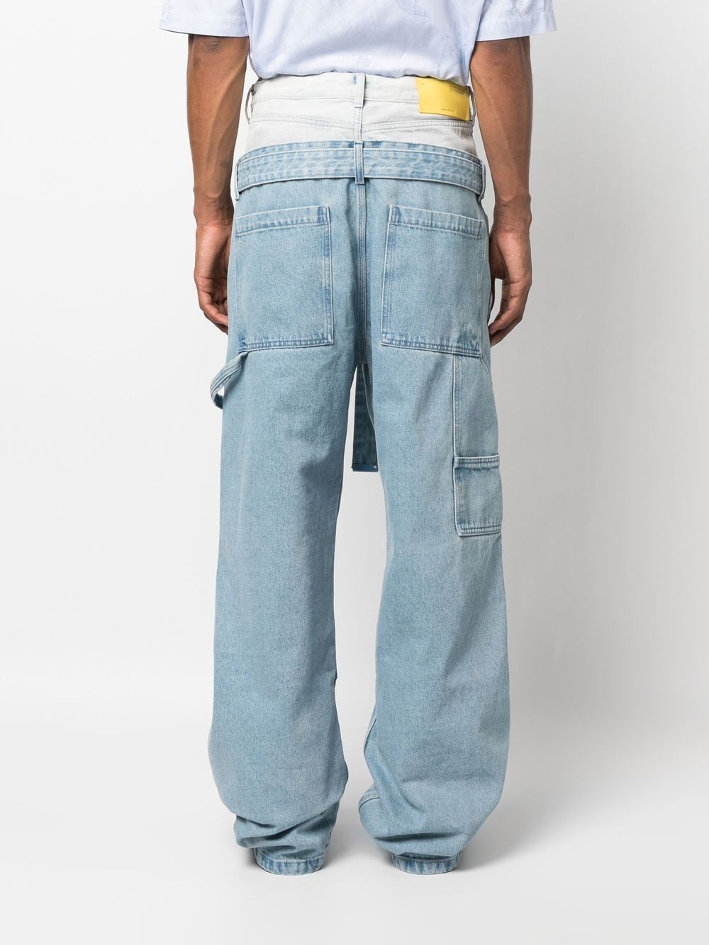 wide-leg jeans - 4