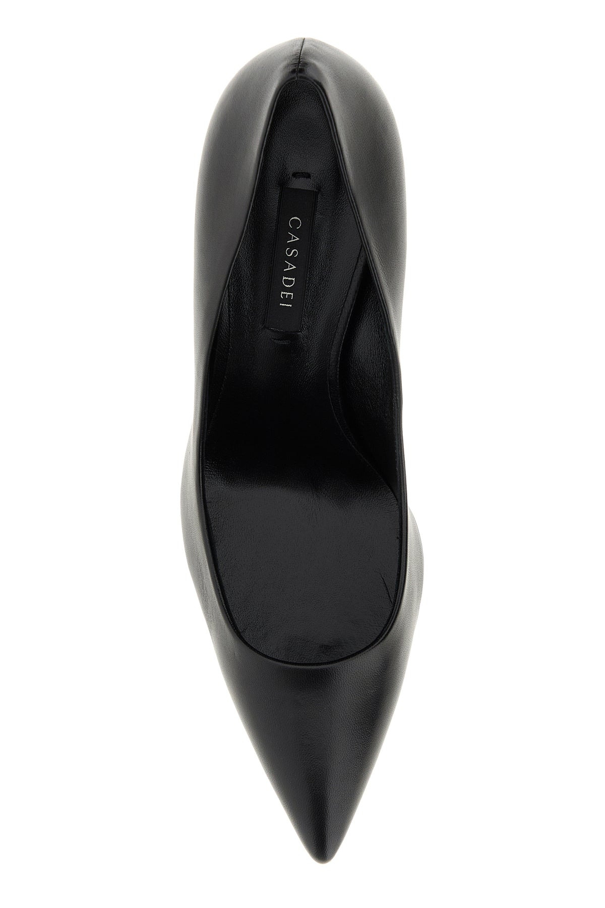 Black leather Julia pumps - 4