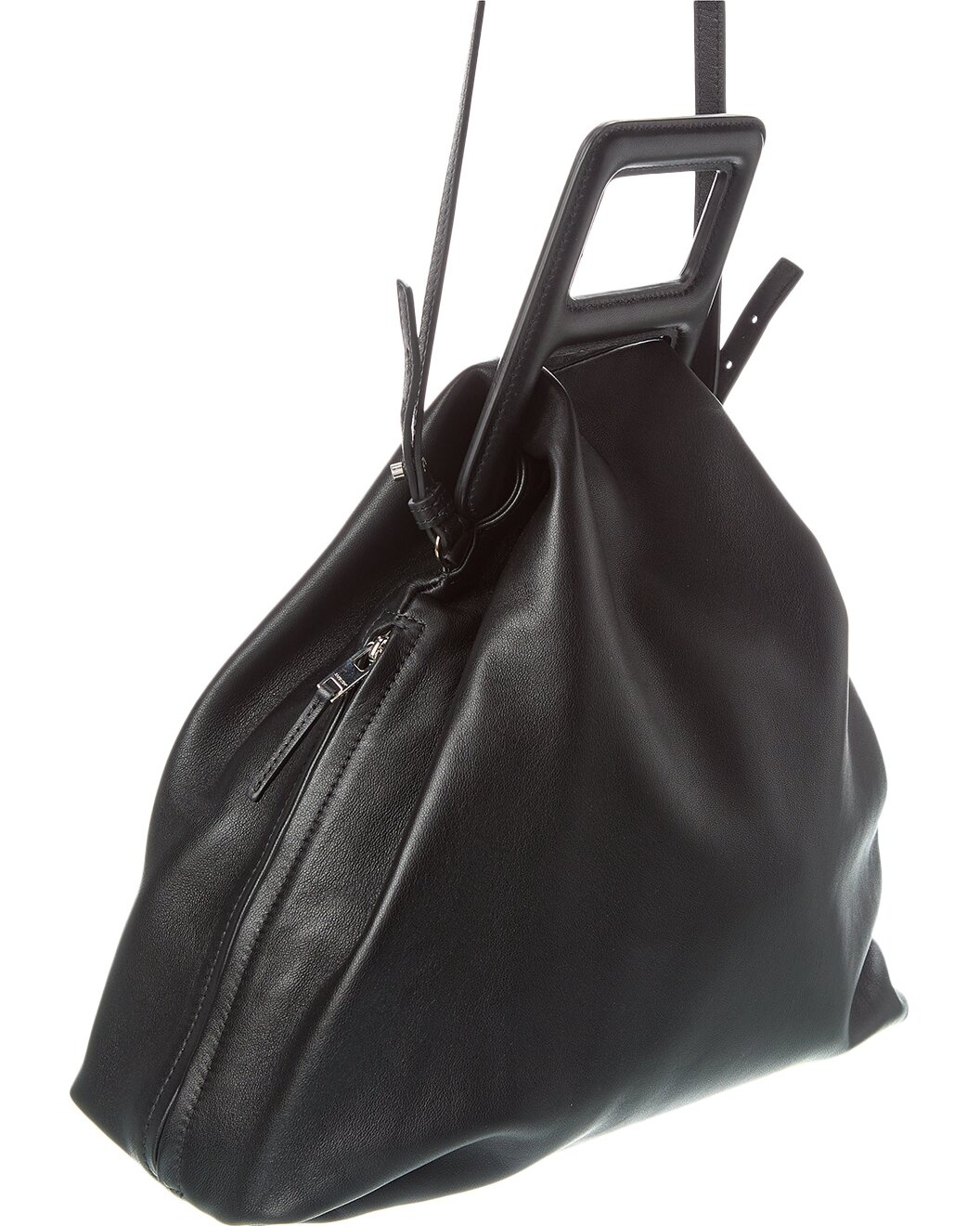 AMBUSH A Handle Leather Shoulder Bag - 3