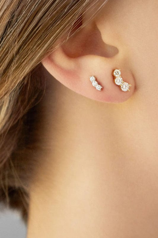 Aria Triplet Studs - 2