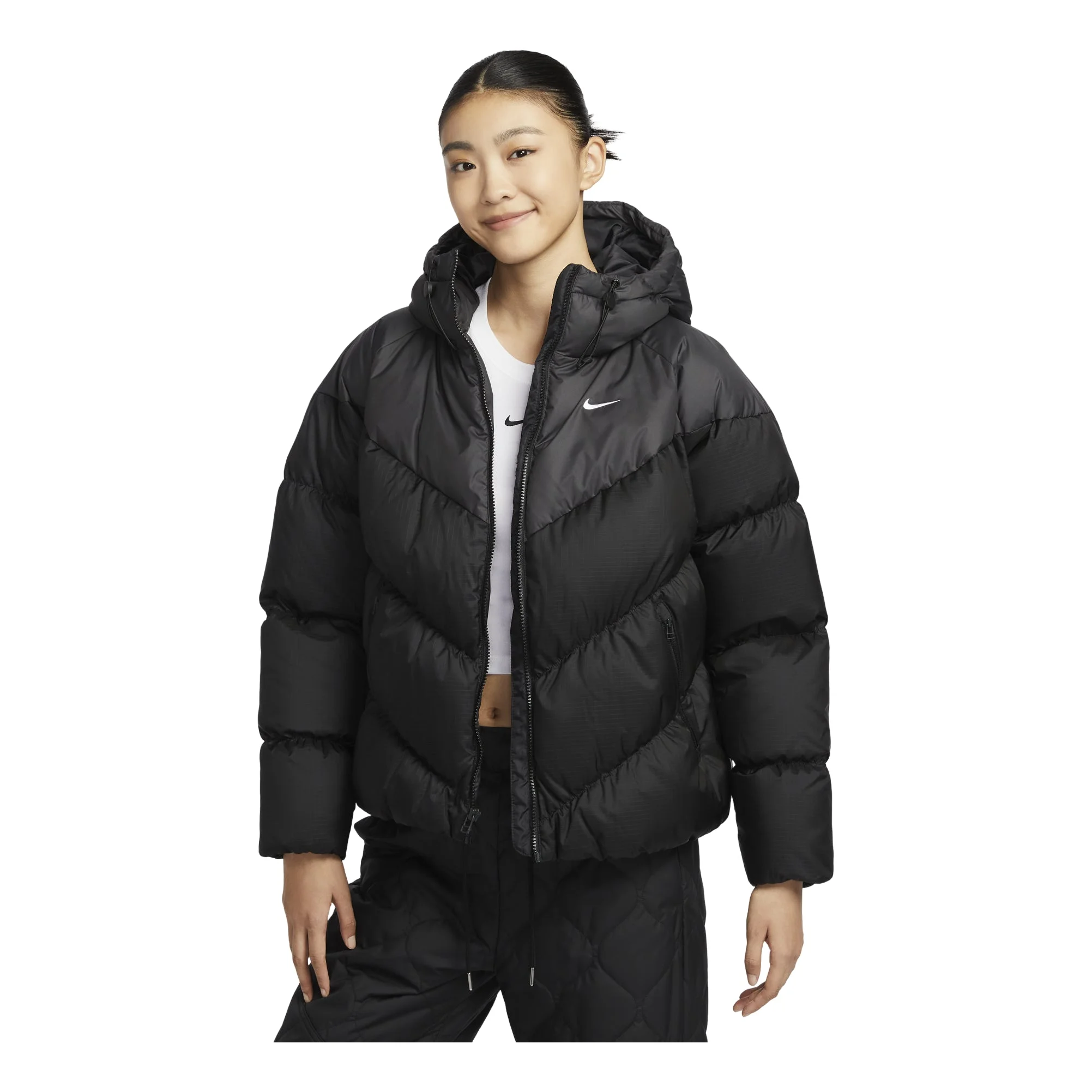 (WMNS) Nike Sportswear Windrunner Storm-FIT Jacket 'Black' HF7871-010 - 1